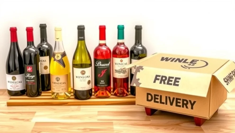 Fri frakt hos Wine Company sparar pengar