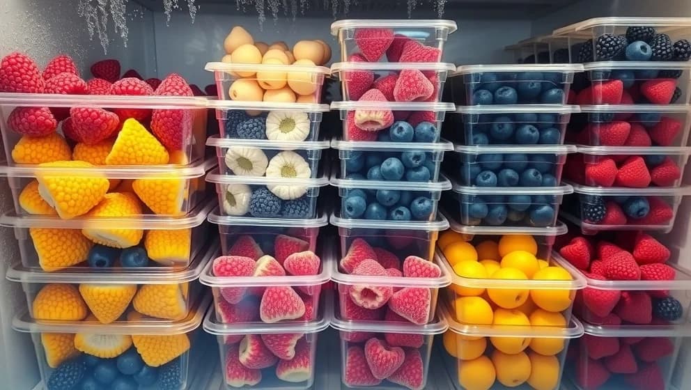 Hur länge håller frysta bär i frysen