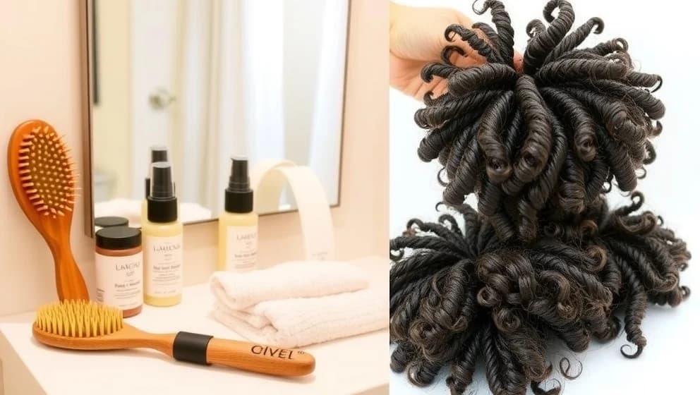 Hur tar man hand om lockigt hår
