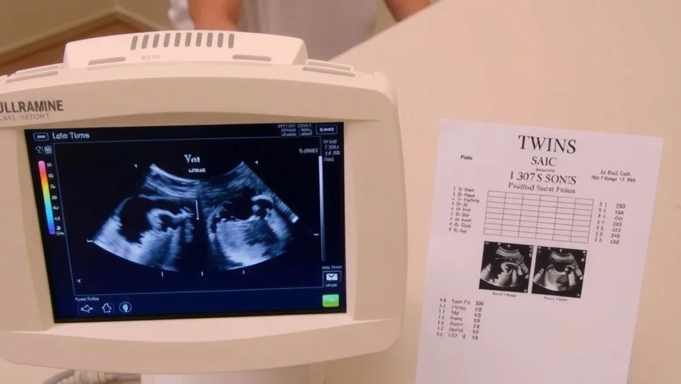 När kan man se om det är tvillingar